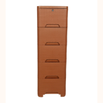 Caino Closet 5 Drawer Eagle Brown